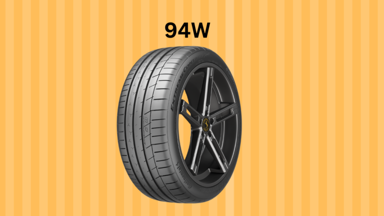 What Does 94W Mean on a Tire? [ Code Breakdown ]